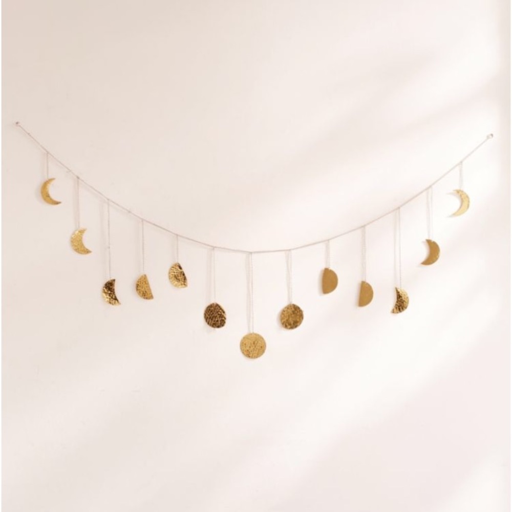 urban outfitters hammered metal moon cycle banner